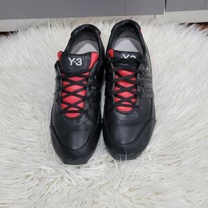 Y-3 Black and Red  Adidas YOHJIYA YAMAMOTO